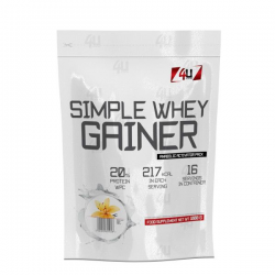 4U NUTRITION Simple Whey Gainer 1000 gram